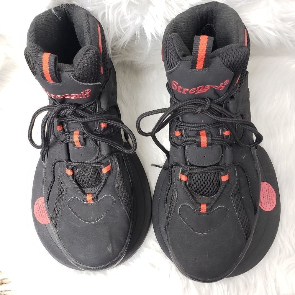 Strength Polymetric Shoes Red and Black Size 9.5